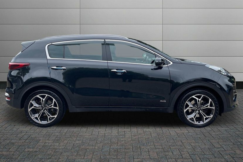 Kia Sportage 1.6 Crdi Mhev Gt-line Suv Hybrid Dct Aw Black #6
