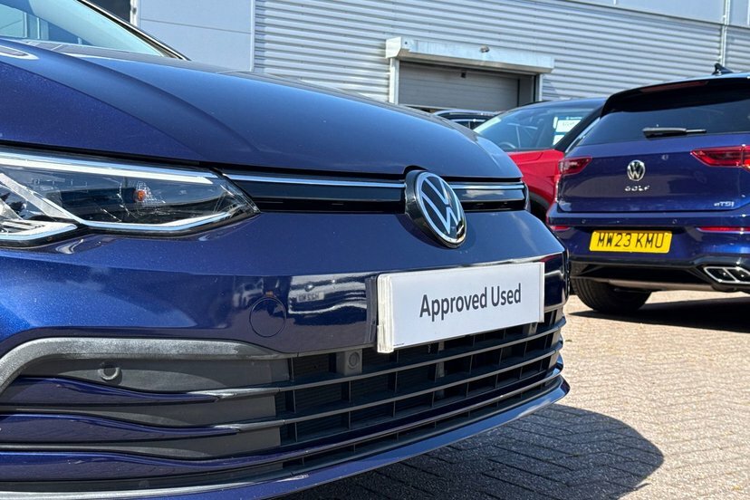 Volkswagen Golf 1.5 Etsi R-line Dsg Grey #14