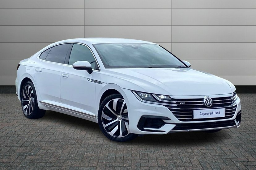 Volkswagen Arteon 2.0 Tdi R-line Fastback Dsg 190 Ps White