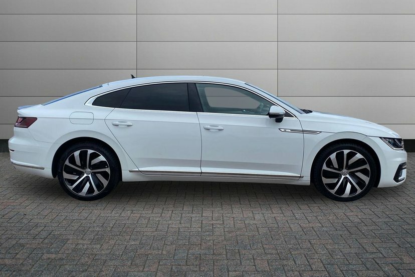 Volkswagen Arteon 2.0 Tdi R-line Fastback Dsg 190 Ps White #4