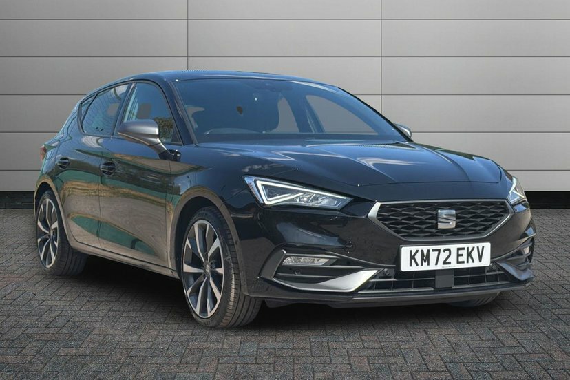 Seat Leon 1.5 Etsi Mhev Fr Sport Hatchback Hybrid Black