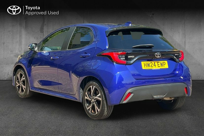 Toyota Yaris 1.5 Vvt-h Design Hatchback Hybrid E-cvt Blue #3