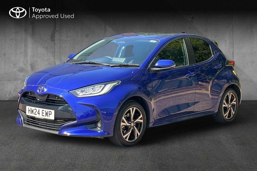 Toyota Yaris 1.5 Vvt-h Design Hatchback Hybrid E-cvt Blue #2