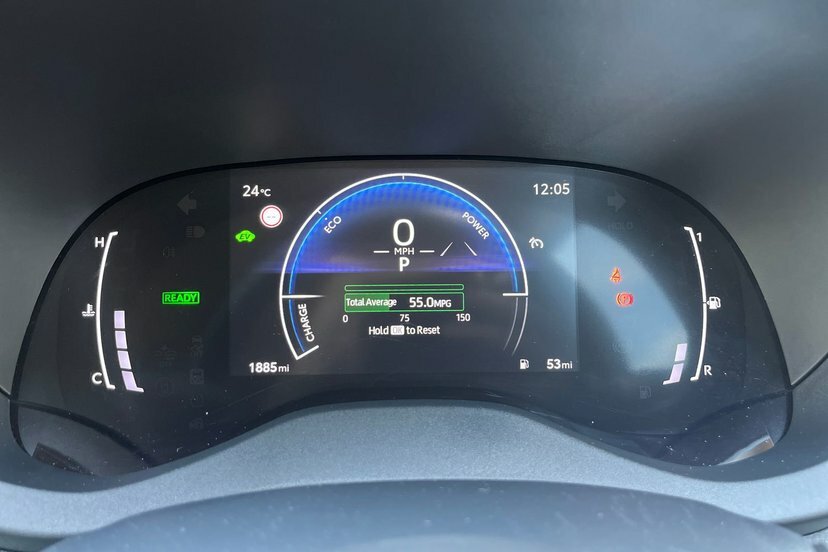 Toyota Yaris 1.5 Vvt-h Design Hatchback Hybrid E-cvt Blue #6