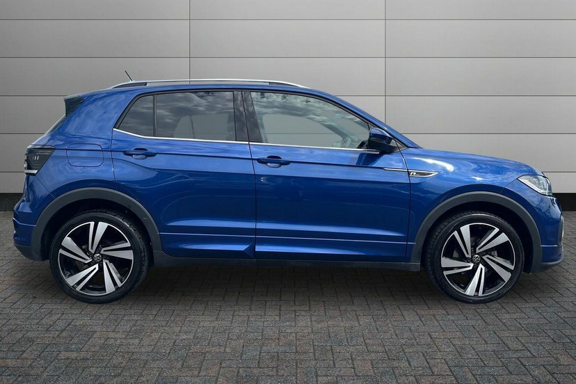 Volkswagen T-Cross 1.5 Tsi Evo R-line Suv Dsg 150 Ps EN73LJO Blue #4