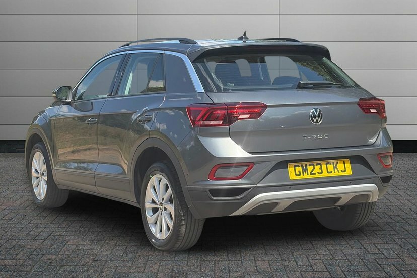 Volkswagen T-Roc 1.5 Tsi Life Suv Dsg 150 Ps Grey #3