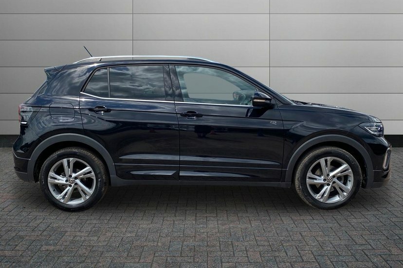 Volkswagen T-Cross 1.5 Tsi Evo R-line Suv Dsg 150 Ps MV74KNG Black #4