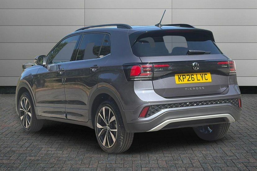 Volkswagen T-Cross 1.0 Tsi R-line Suv 115 Ps Like Grey #3