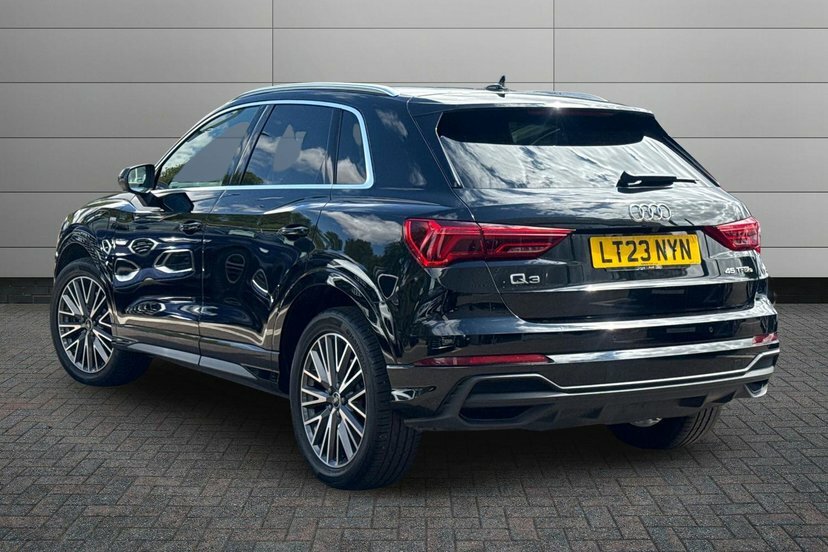 Audi Q3 1.4 Tfsie 45 S Line Suv Plug-in Hybrid Black #3