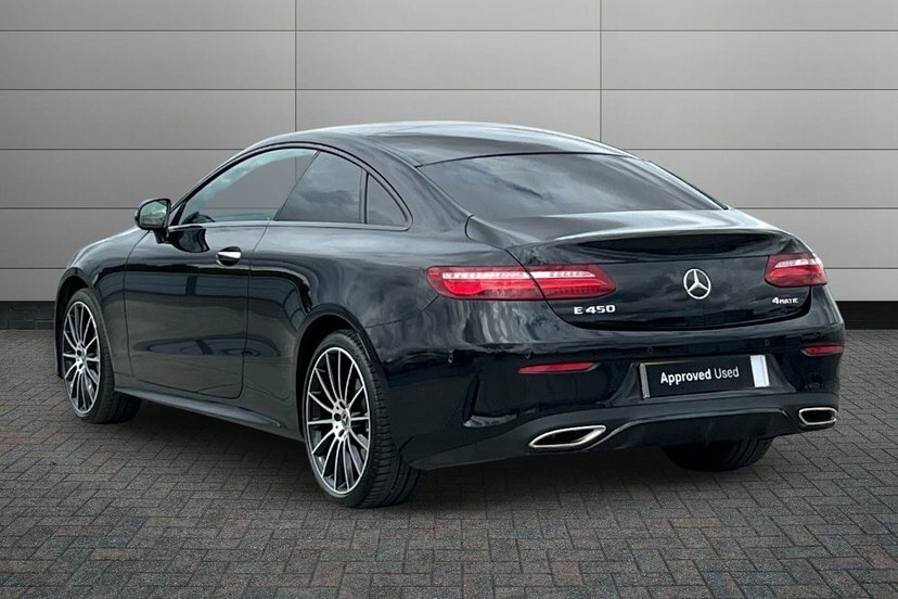 Mercedes-Benz E Class 3.0 E450 V6 Amg Line Premium Plus Coupe Petr Black #2