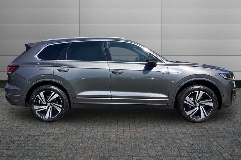 Volkswagen Touareg 3.0 Tdi V6 R-line Tech Suv Tiptronic 4M Grey #4
