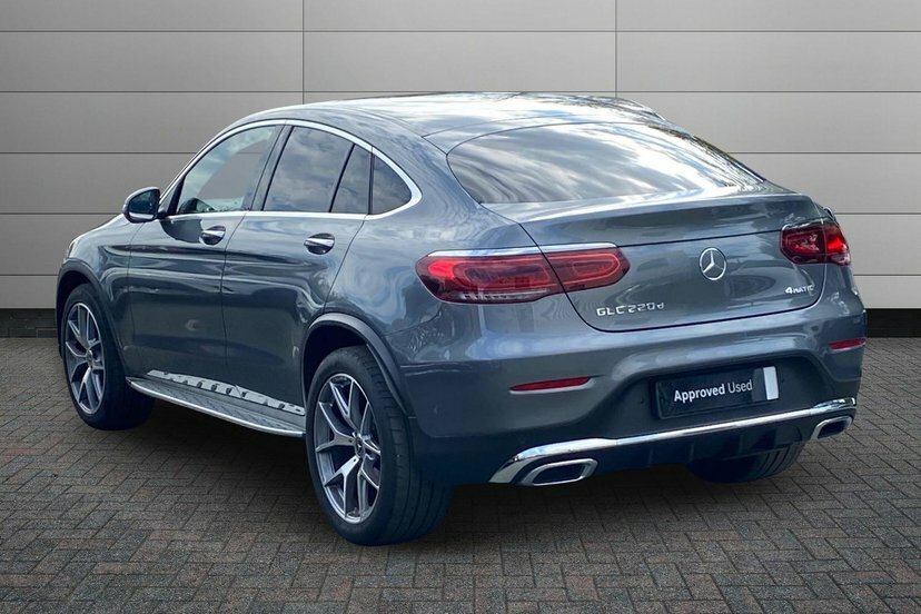 Mercedes-Benz GLC Class 2.1 Glc220d Amg Line Premium Plus Coupe Dies Grey #2