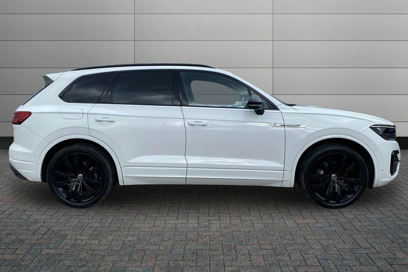 Volkswagen Touareg 3.0 Tdi V6 Black Edition Suv Tiptronic WR21HXP White #4