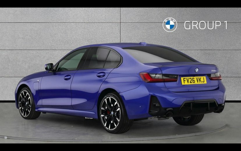 BMW 3 Series 2.0 330E 22.3Kwh M Sport Saloon Plug-in Blue #2