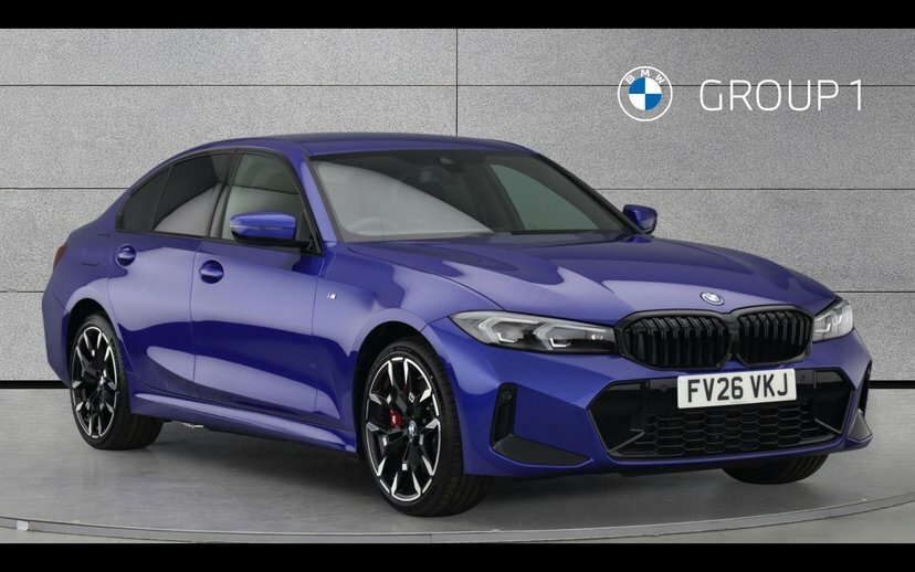BMW 3 Series 2.0 330E 22.3Kwh M Sport Saloon Plug-in Blue