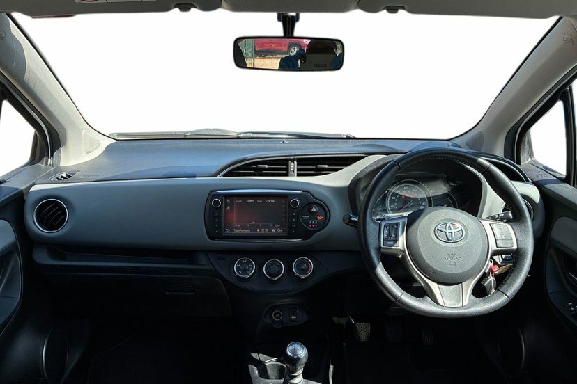 Toyota Yaris 1.33 Dual Vvt-i Icon Hatchback E White #5
