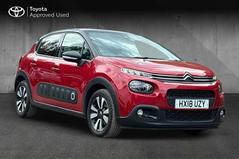 Citroen C3 1.2 Puretech Gpf Flair Hatchback Eat6 Red