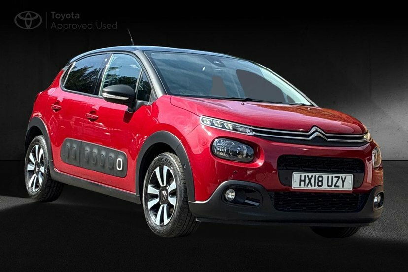 Citroen C3 1.2 Puretech Gpf Flair Hatchback Eat6 Red