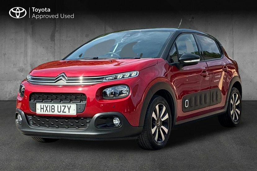 Citroen C3 1.2 Puretech Gpf Flair Hatchback Eat6 Red #3