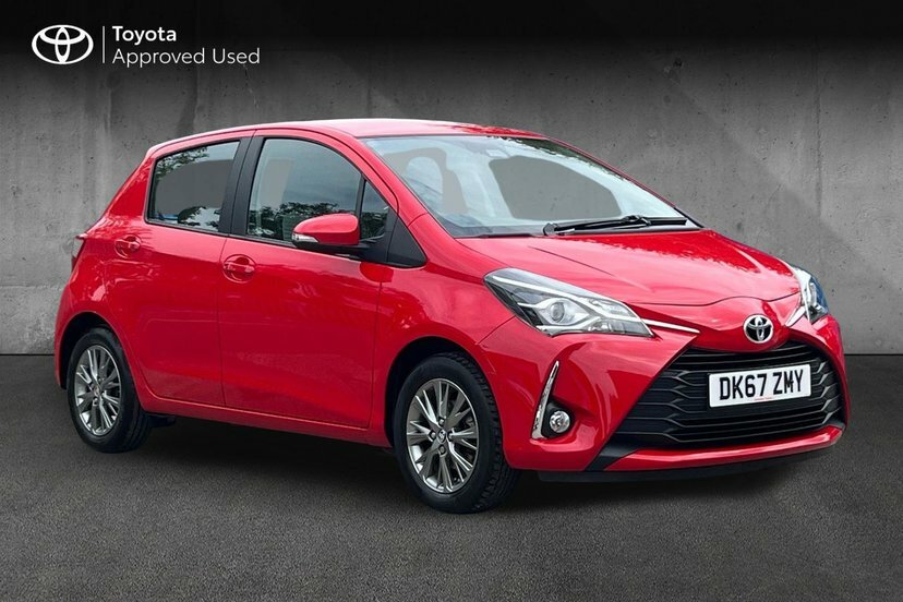 Toyota Yaris 1.0 Vvt-i Icon Hatchback 69 Ps Red