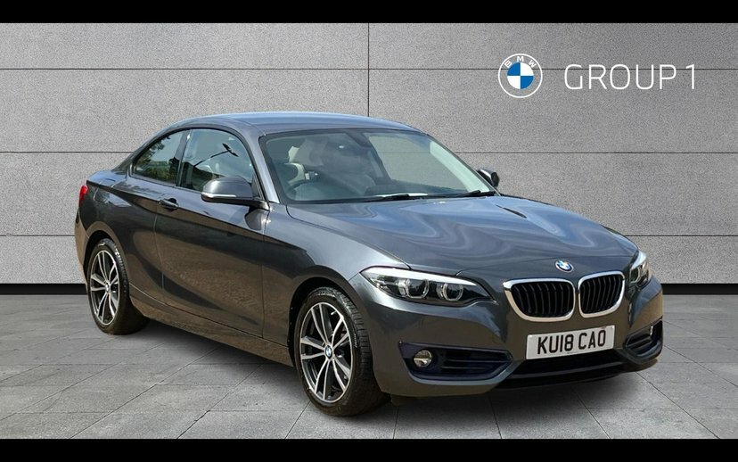 BMW 2 Series Gran Coupe 218I Sport Coupe Grey