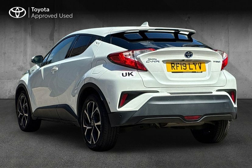 Toyota C-Hr 1.8 Vvt-h Design Suv Hybrid Cvt 122 Ps White #4