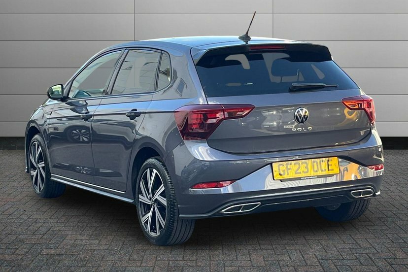 Volkswagen Polo 1.0 Tsi R-line Hatchback Dsg 110 Ps GF23OCE Grey #3