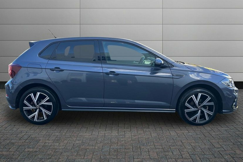 Volkswagen Polo 1.0 Tsi R-line Hatchback Dsg 110 Ps GF23OCE Grey #4