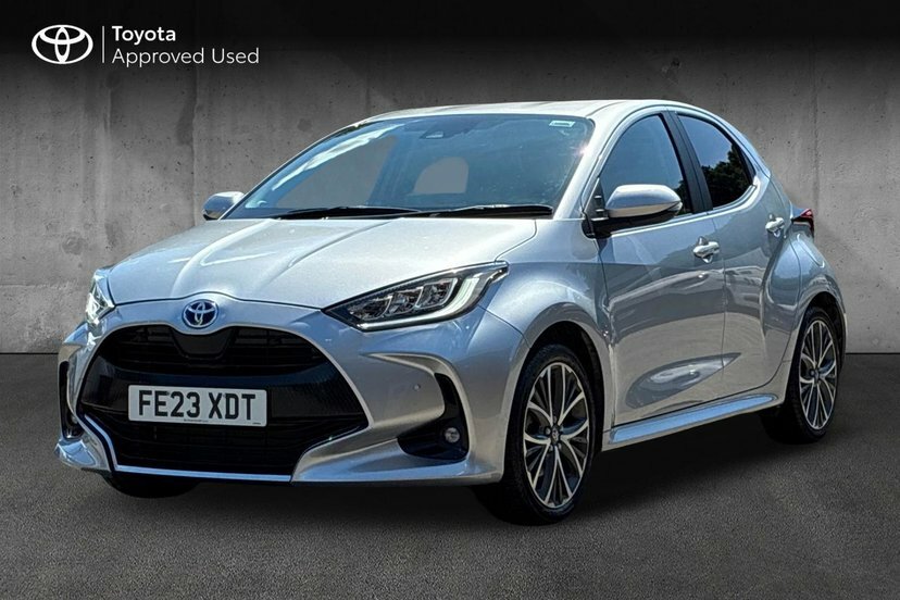 Toyota Yaris 1.5 Vvt-h Excel Hatchback Hybrid E-cvt Silver #3