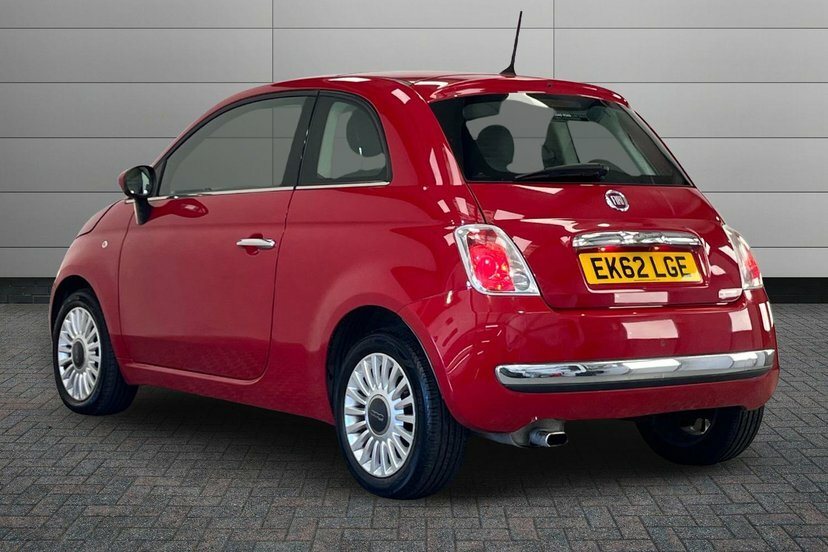 Fiat 500 1.2 Lounge Hatchback Euro 4 69 Red #3
