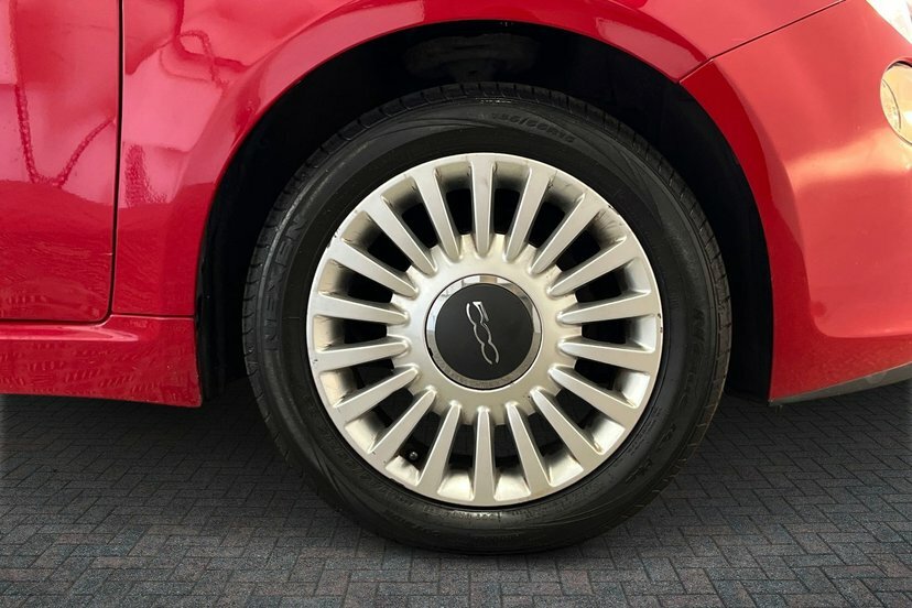 Fiat 500 1.2 Lounge Hatchback Euro 4 69 Red #5
