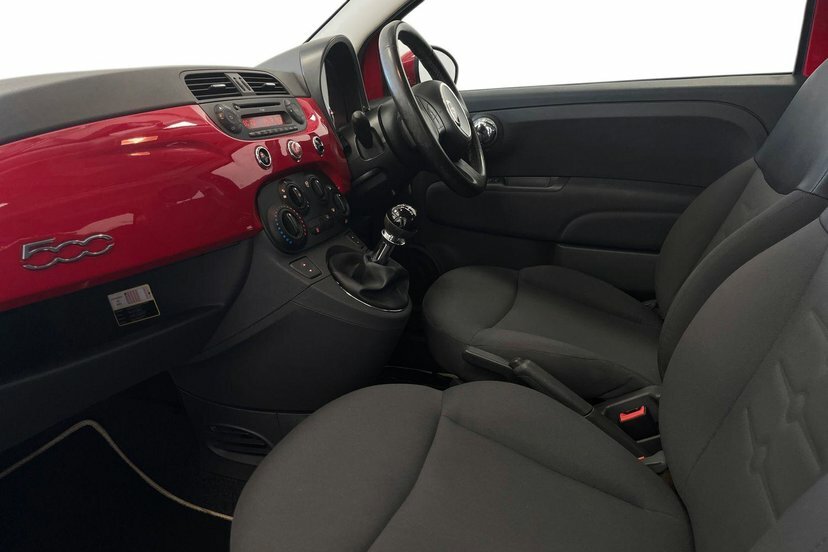 Fiat 500 1.2 Lounge Hatchback Euro 4 69 Red #2