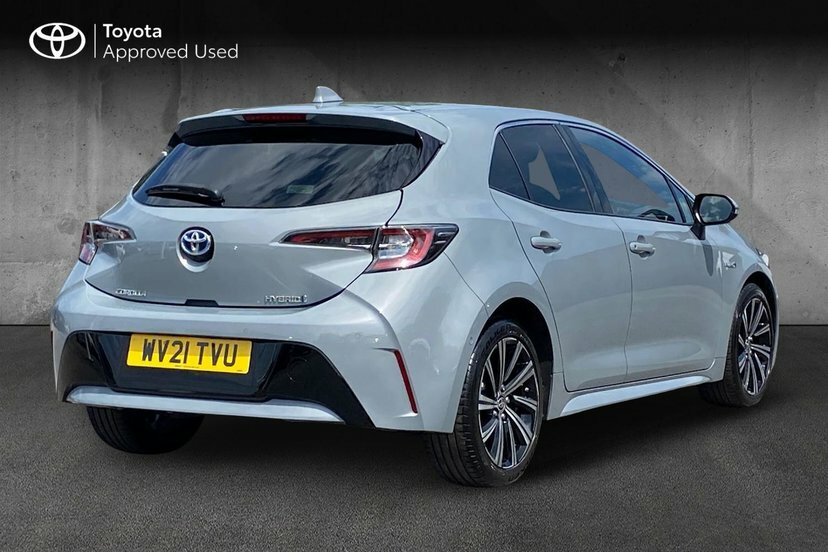 Toyota Corolla 1.8 Vvt-h Gpf Design Hatchback Hybrid C WV21TVU Grey #2