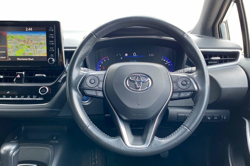 Toyota Corolla 1.8 Vvt-h Gpf Design Hatchback Hybrid C Grey #5