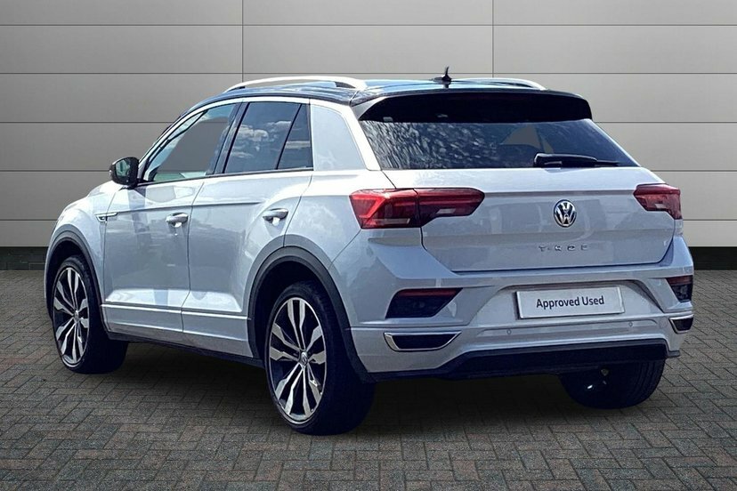 Volkswagen T-Roc 1.5 Tsi Gpf Evo R-line Suv 150 White #3