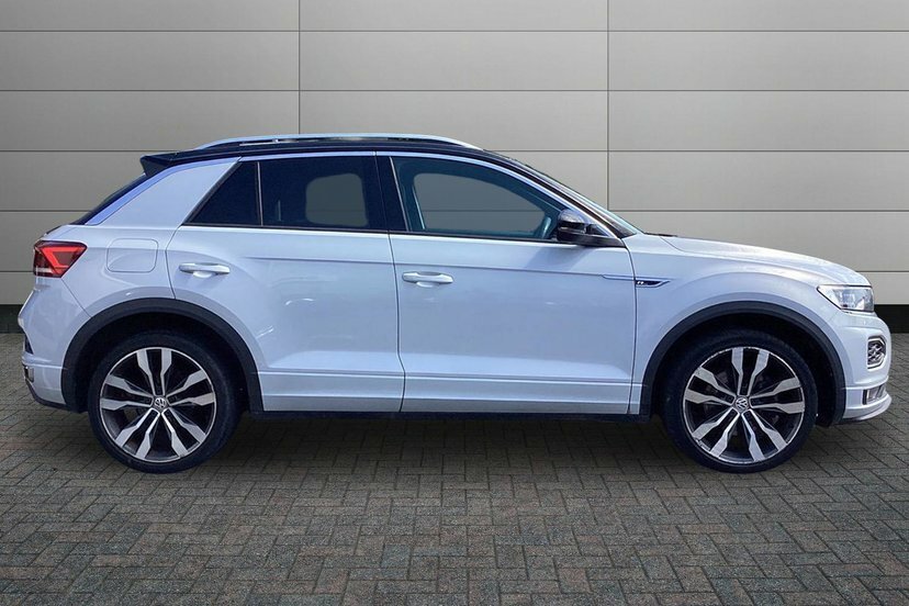 Volkswagen T-Roc 1.5 Tsi Gpf Evo R-line Suv 150 White #4