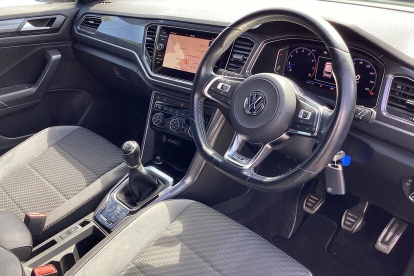 Volkswagen T-Roc 1.5 Tsi Gpf Evo R-line Suv 150 White #6