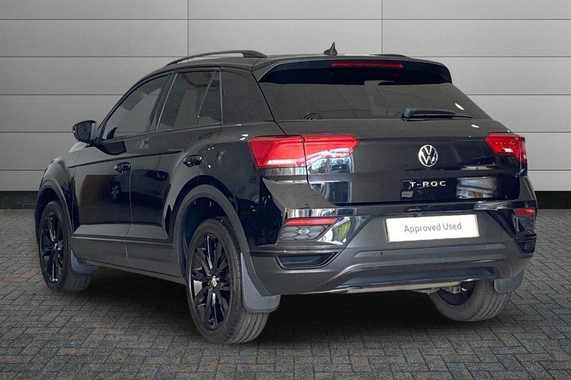 Volkswagen T-Roc 1.5 Tsi Evo Black Edition Suv Dsg 150 LT22PTU Black #3