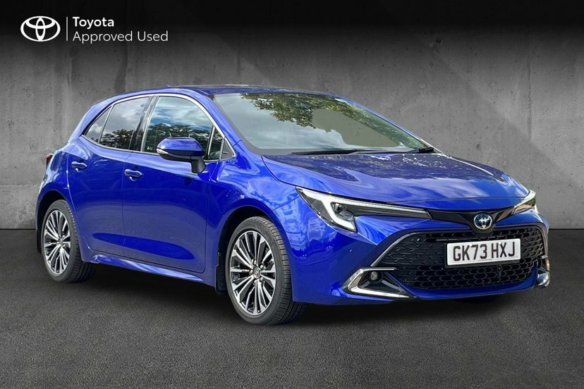 Toyota Corolla 1.8 Vvt-h Design Hatchback Hybrid Cvt Blue