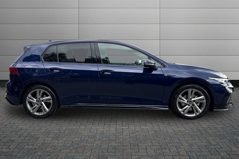 Volkswagen Golf 1.5 Etsi Mhev R-line Hatchback Hybrid D Blue #3