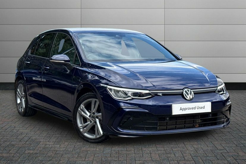 Volkswagen Golf 1.5 Etsi Mhev R-line Hatchback Hybrid D Blue
