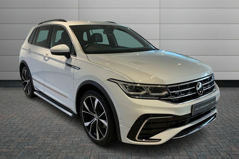 Volkswagen Tiguan 2.0 Tdi R-line Suv Dsg 4Motion 150 Ps White