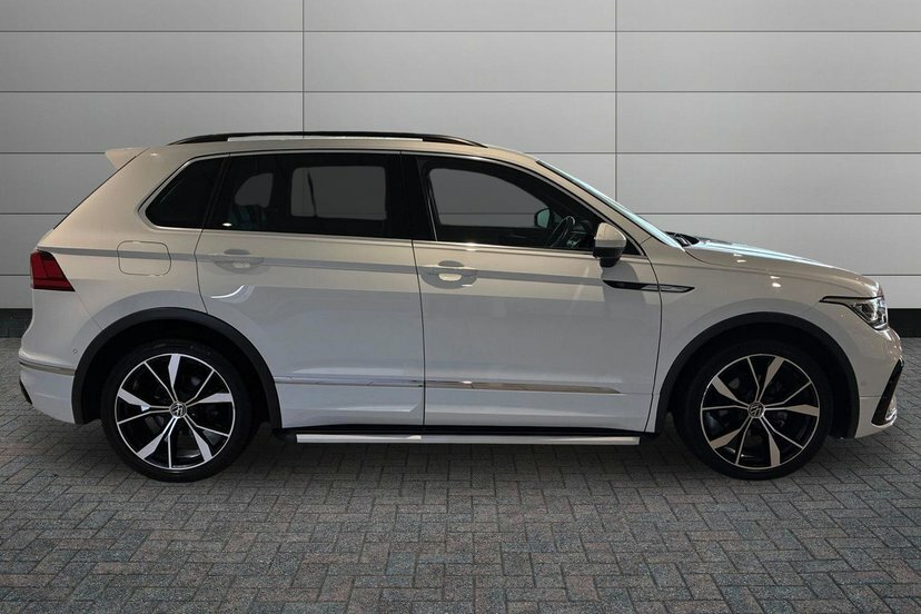 Volkswagen Tiguan 2.0 Tdi R-line Suv Dsg 4Motion 150 Ps White #4