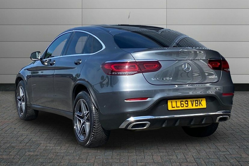 Mercedes-Benz GLC Class Glc220d Amg Line Coupe 4Matic Grey #2
