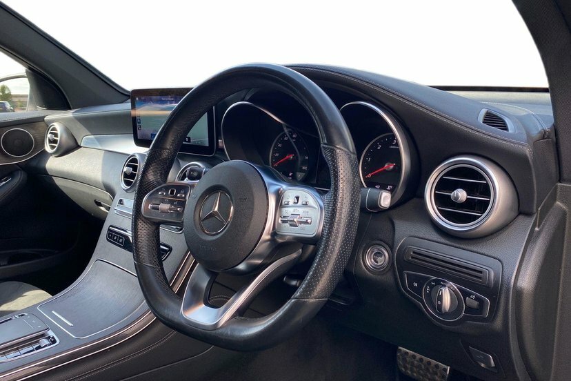 Mercedes-Benz GLC Class Glc220d Amg Line Coupe 4Matic Grey #5