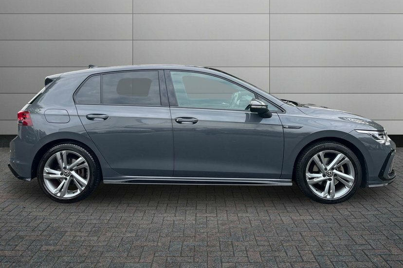 Volkswagen Golf 1.5 Etsi Mhev R-line Hatchback Hybrid D Grey #4