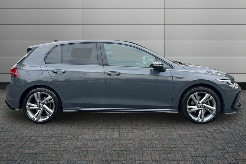 Volkswagen Golf 1.5 Etsi Mhev R-line Hatchback Hybrid D Grey #4