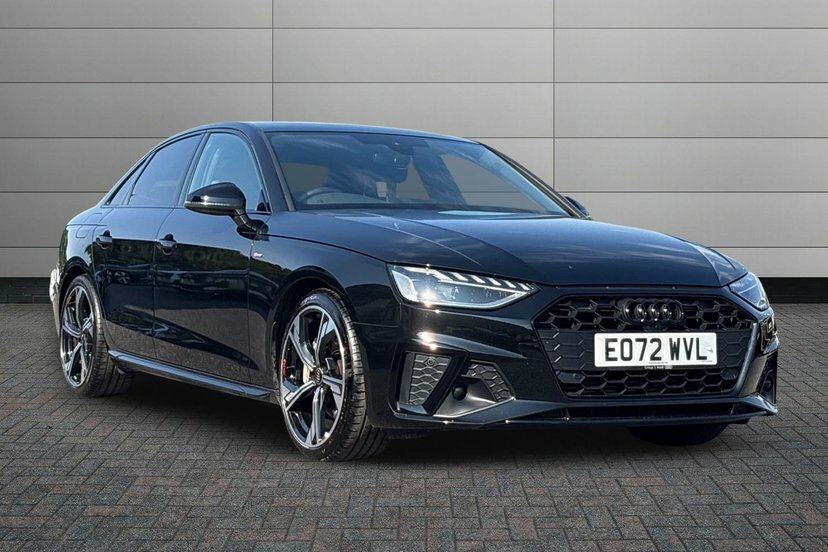 Audi A4 2.0 Tfsi 40 Black Edition Saloon S Tron Black