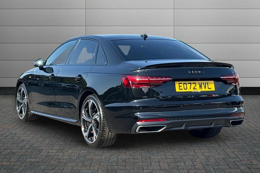 Audi A4 2.0 Tfsi 40 Black Edition Saloon S Tron Black #3