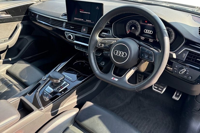 Audi A4 2.0 Tfsi 40 Black Edition Saloon S Tron Black #6